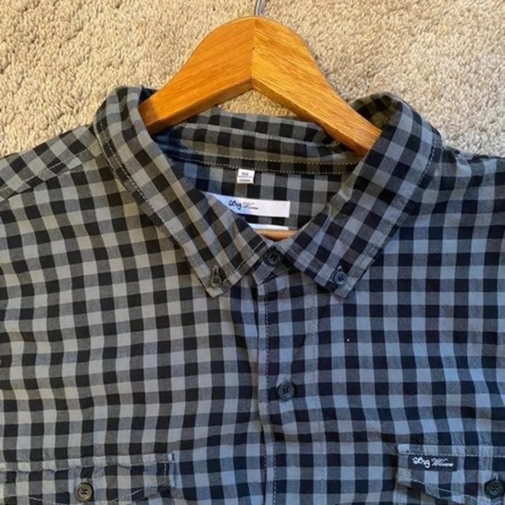 LRG Woven Button Up